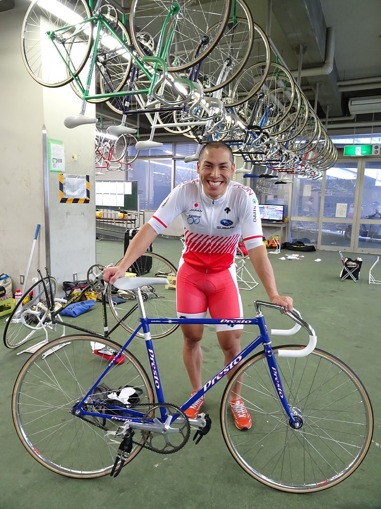 自転車トラック・ケイリンに出場する河端朋之は東京五輪で金メダルを狙う