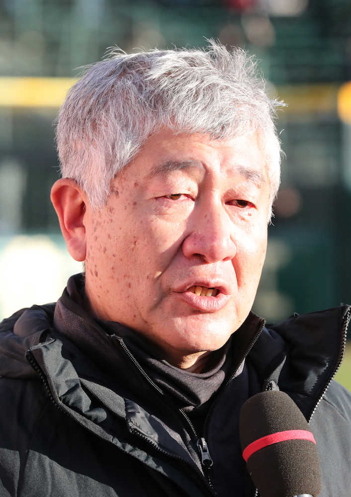 昨年１２月、関学大を破って甲子園ボウルを制した日大・内田監督