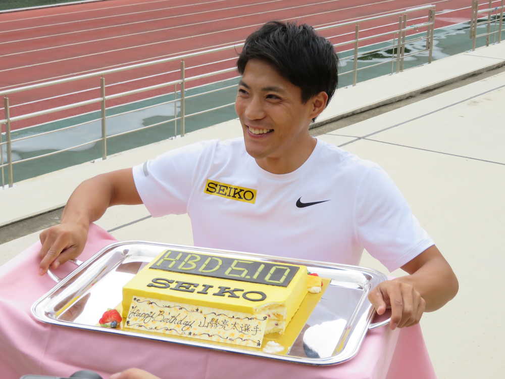 山県、２６歳初戦へ「１０秒０台出せる」２２日開幕日本選手権