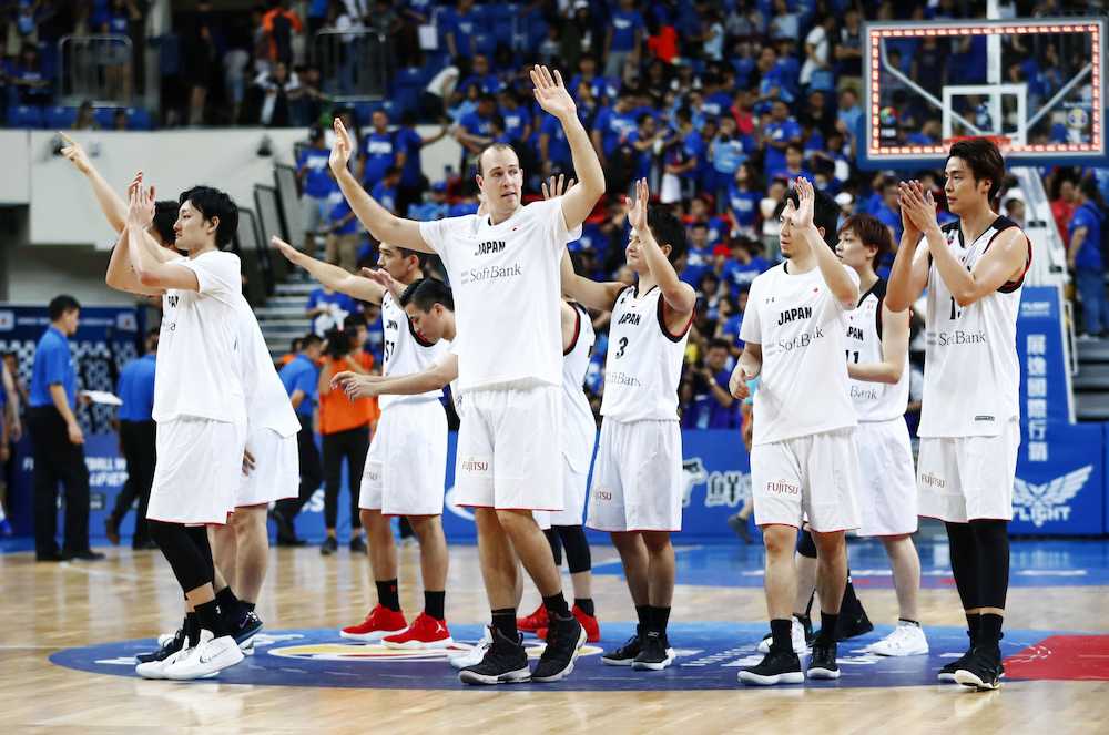 バスケ男子・日本、台湾一蹴２次予選進出「未来につながる」