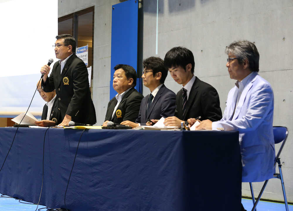 水球日本男子代表　大本監督けん責　女子代表“批判”で
