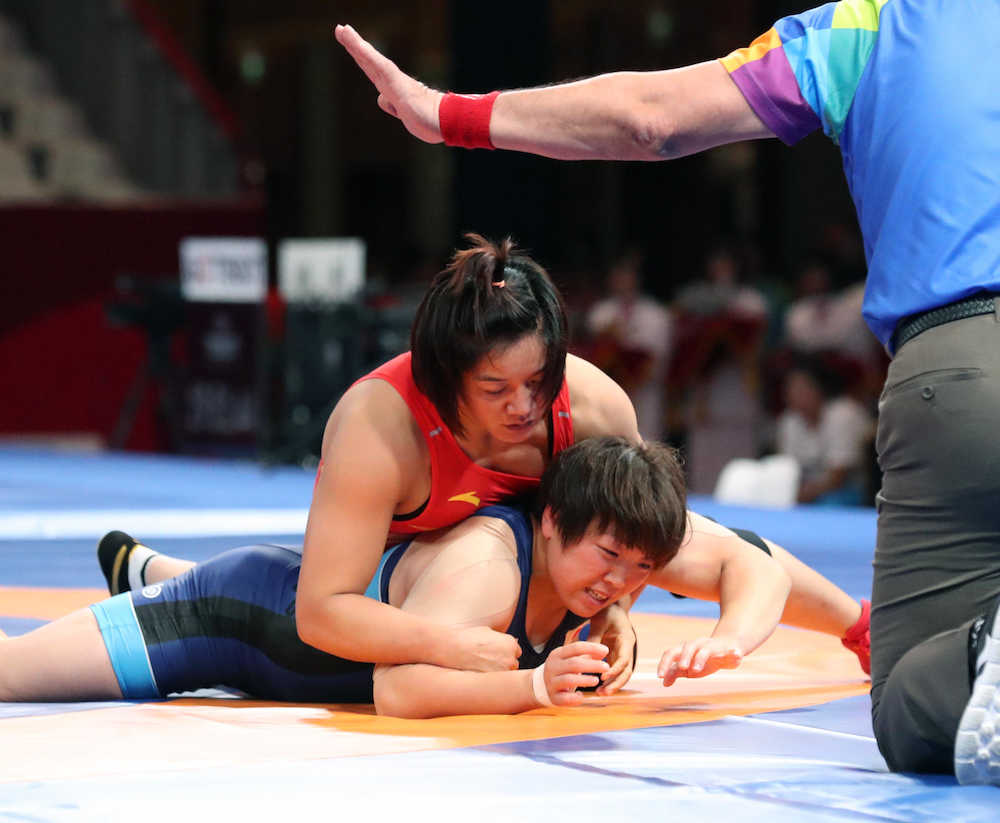 皆川　決勝で大敗…日本女子　史上初のアジア大会金メダル０に終わる