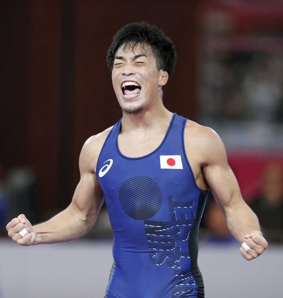 太田　今大会で日本勢初の金メダル　グレコ男子６０キロ級