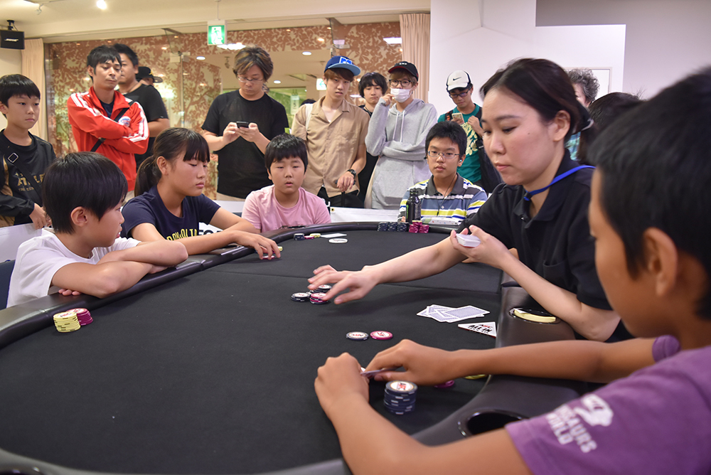 【画像・写真】全日本ポーカー選手権ジュニアＴ　１３歳鎗田さん決勝へ「優勝目指す」