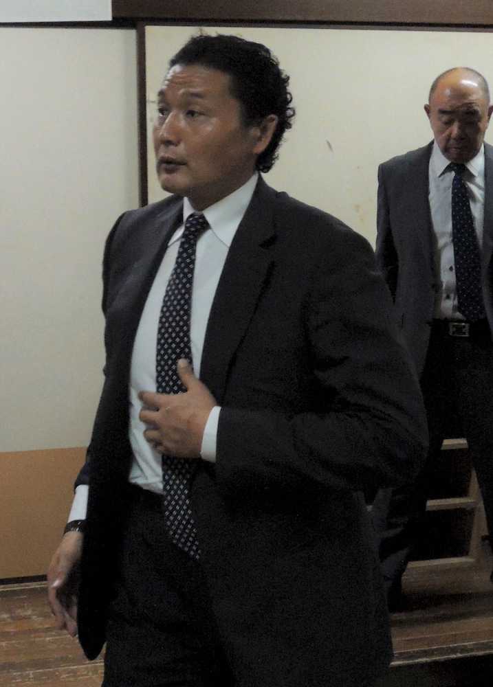 貴乃花親方、秋場所で勝負審判務める　足取りしっかり「変わりなく」