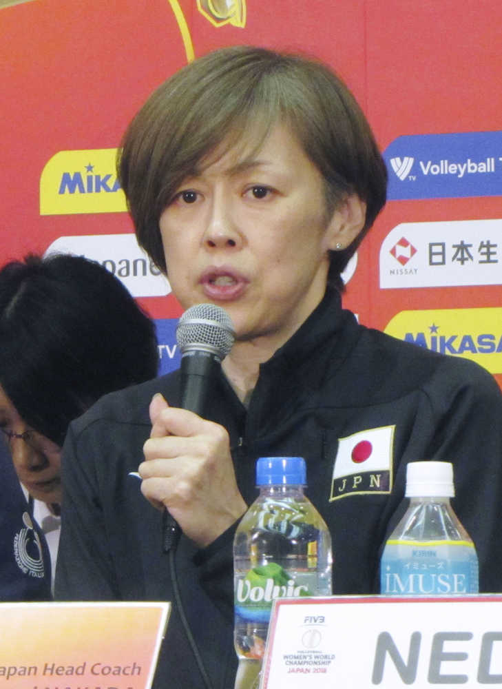 世界バレー女子　３次リーグへ中田監督「チーム力上がってる」