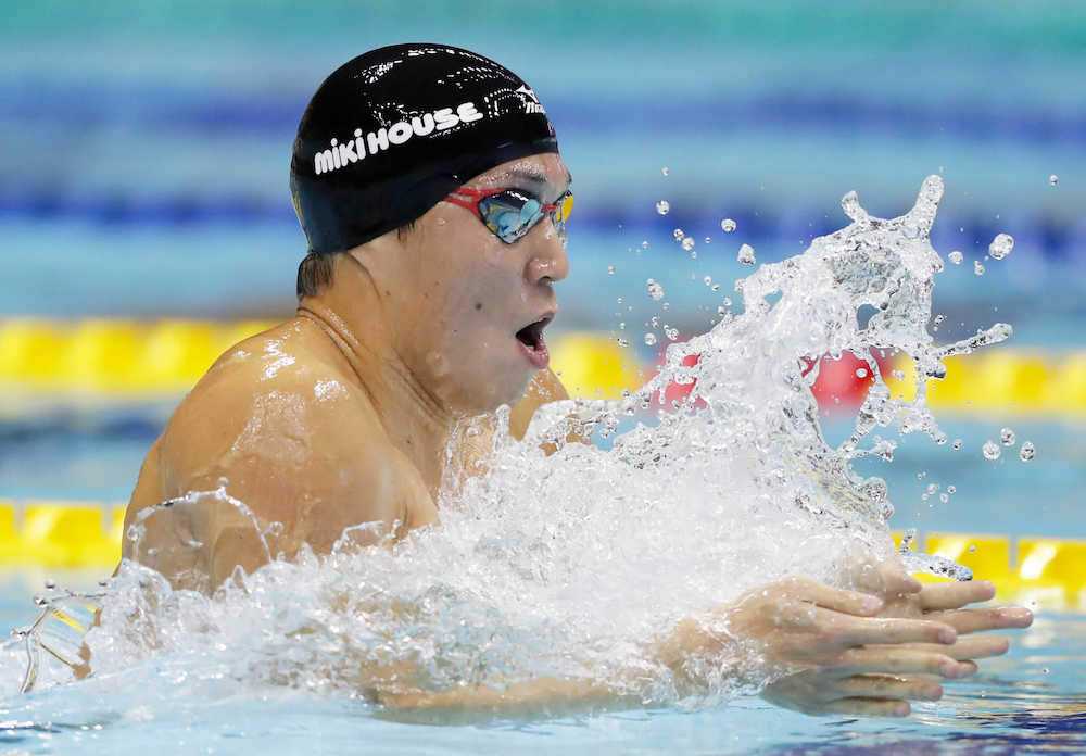 小関、５０Ｍ平泳ぎで短水路日本新　苦笑い「２５秒台出たと」
