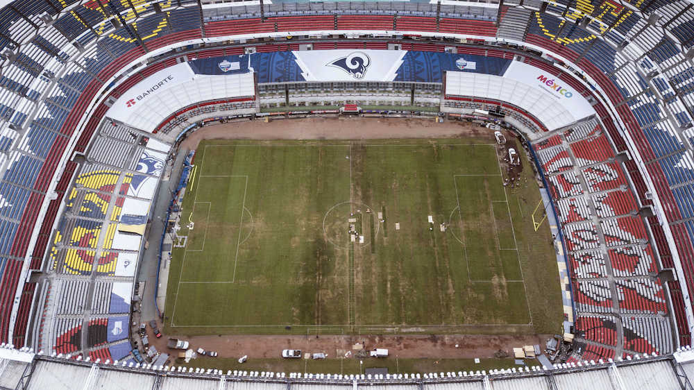 メキシコシティーで開催予定だったＮＦＬの試合が中止　グラウンド・コンディション不良