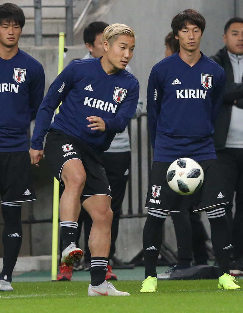 山中　キッカー名乗り「ミドルシュートや追い越す動きを意識したい」