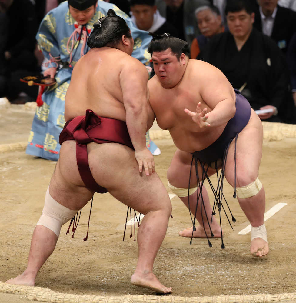 阿武咲　首位の貴景勝に１差「思い通りの相撲が取れた」