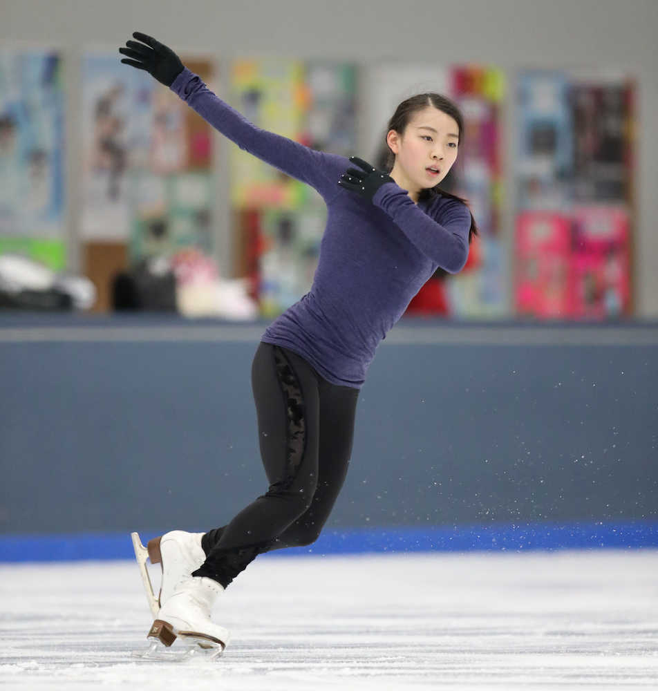 【画像・写真】紀平　いざ“真央の道”へ！トリプルアクセル高確率で着氷