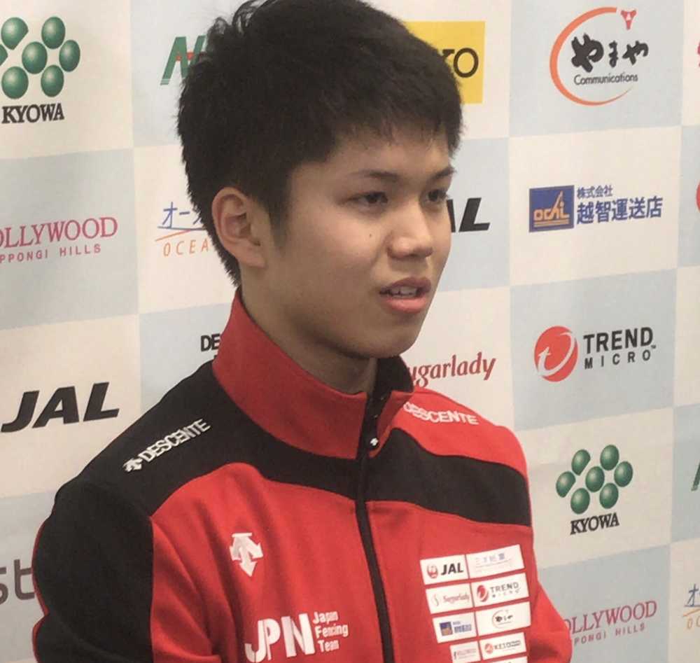 フェンシングにスーパー中学生、飯村がＷ杯最年少予選突破