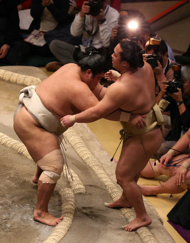 志摩ノ海が初の十両優勝　持ち前の押し相撲貫いた「素直にうれしい」