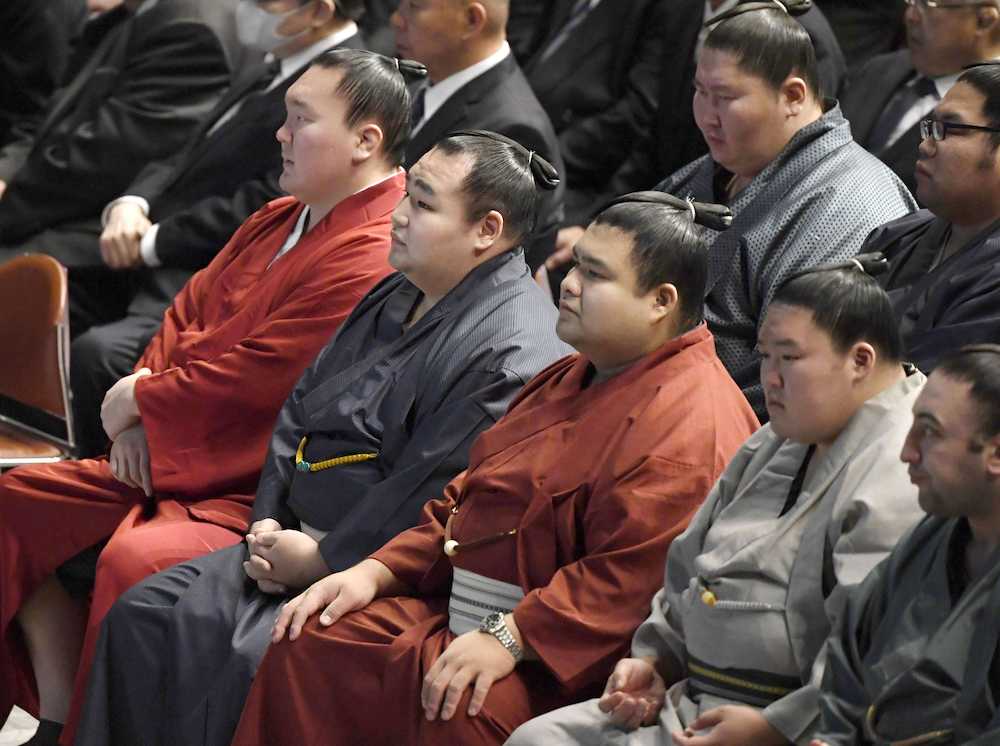 相撲協会、関取対象に研修会実施　不祥事の再発防止へ
