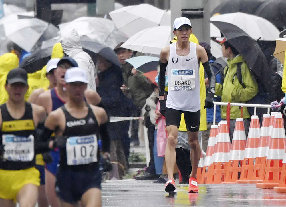 大迫、９月ＭＧＣで雪辱誓う　３日東京マラソンで初の途中棄権