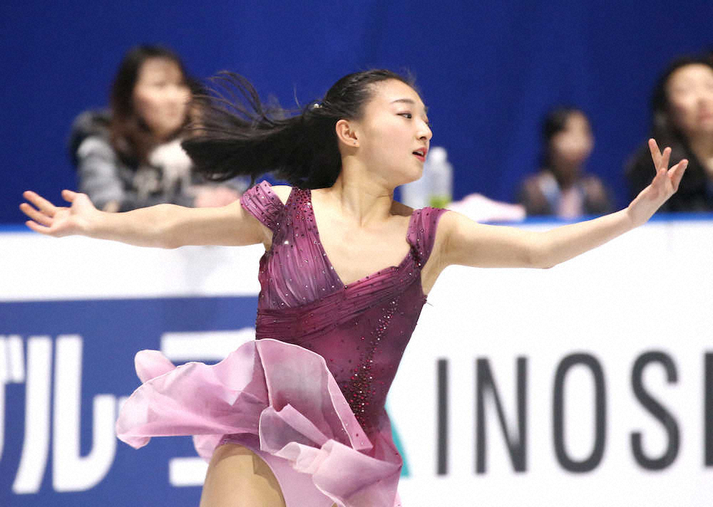 坂本花織、初舞台へ準備OK　女子SPへ最終調整