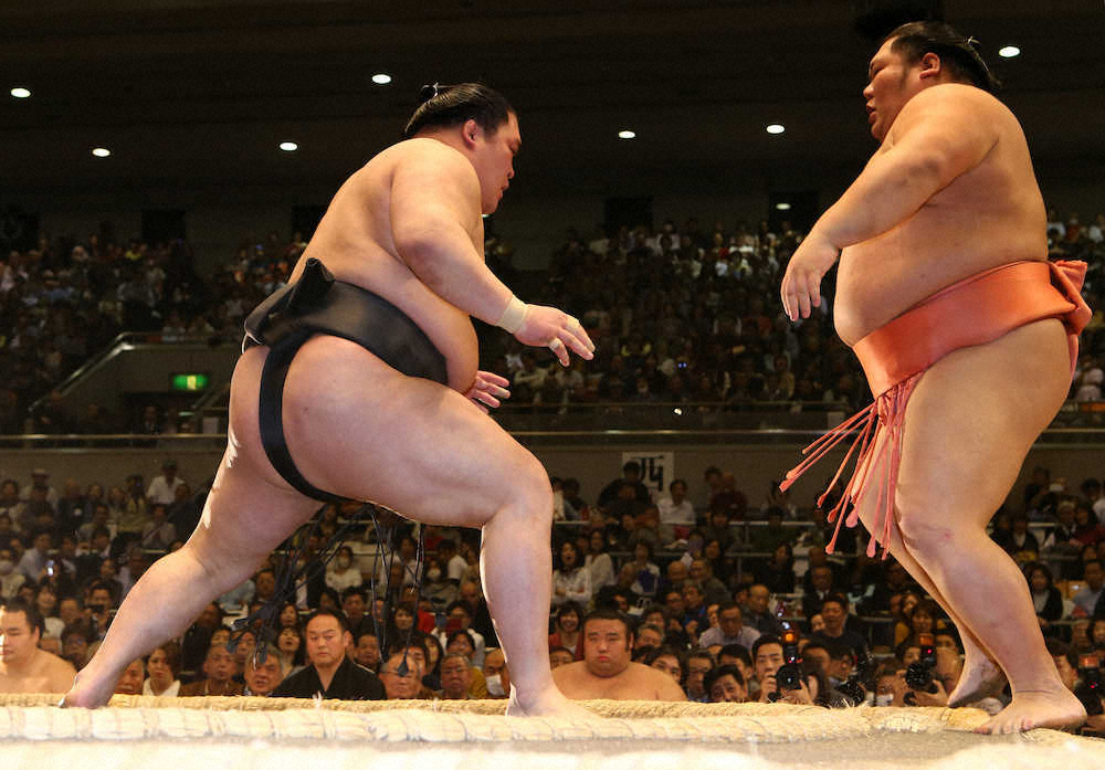 豪栄道　隙なし2敗守る、踏み込み鋭く千代大龍下す