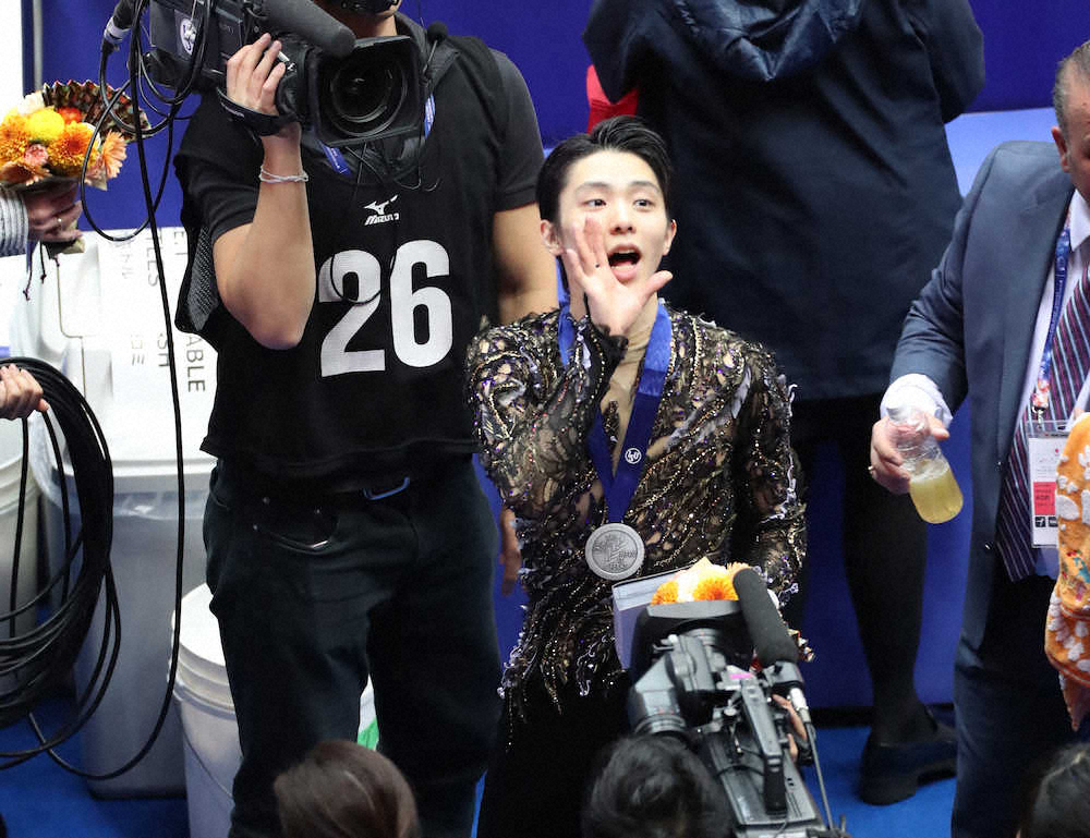 【写真特集】羽生結弦とチェンが300点超え異次元の戦い　宇野4位、田中14位