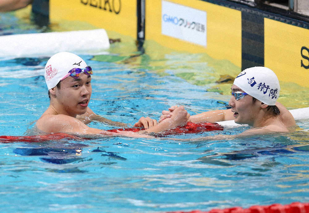 吉田　萩野欠場の競泳男400自で初Vも標準記録切れず世界水泳代表はお預け