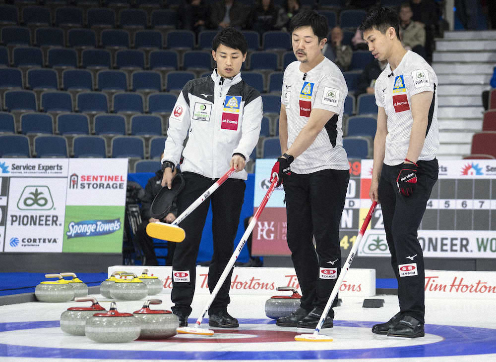 カー男子、オランダ撃破もスウェーデンに黒星　通算4勝1敗に