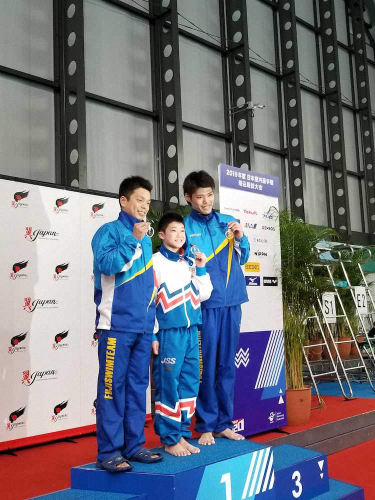 東京五輪へ新星！12歳・玉井陸斗、高飛び込みで史上最年少V