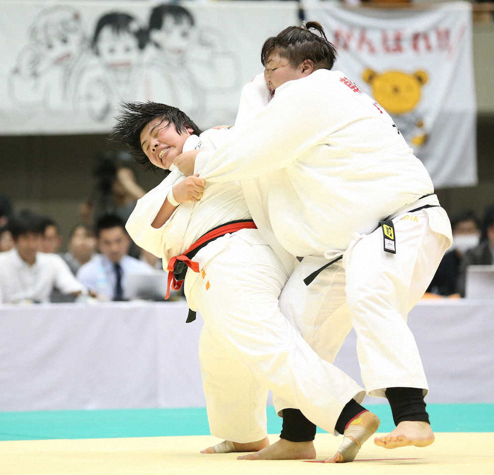 朝比奈　またも素根に苦杯、号泣　五輪へ「殺す気でやる」