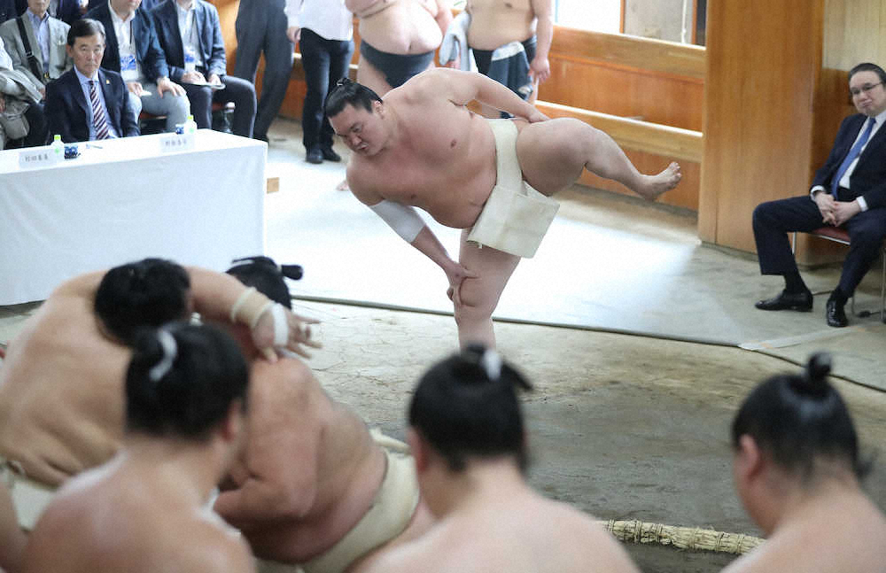 白鵬　申し合いは不参加も「日に日に良くなっている。手応えはある」