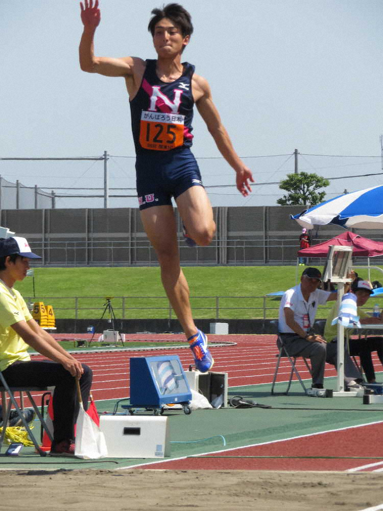 日大・橋岡、左足負傷影響で3位…「負けはここまで」日本選手権で雪辱を