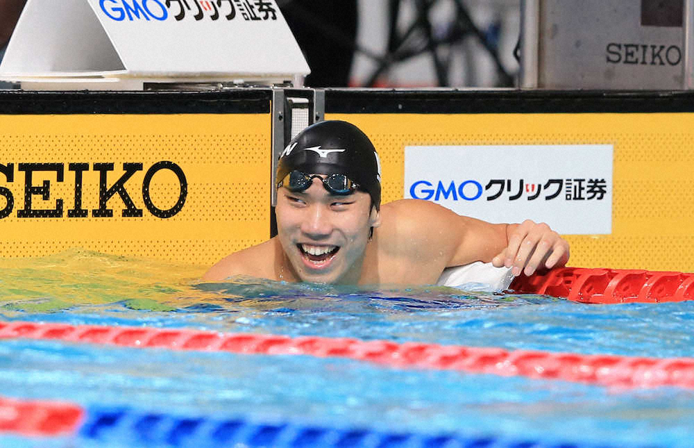 競泳　松元克央、200メートル自由形日本記録照準「日本記録を出せばメダルも見えてくる」