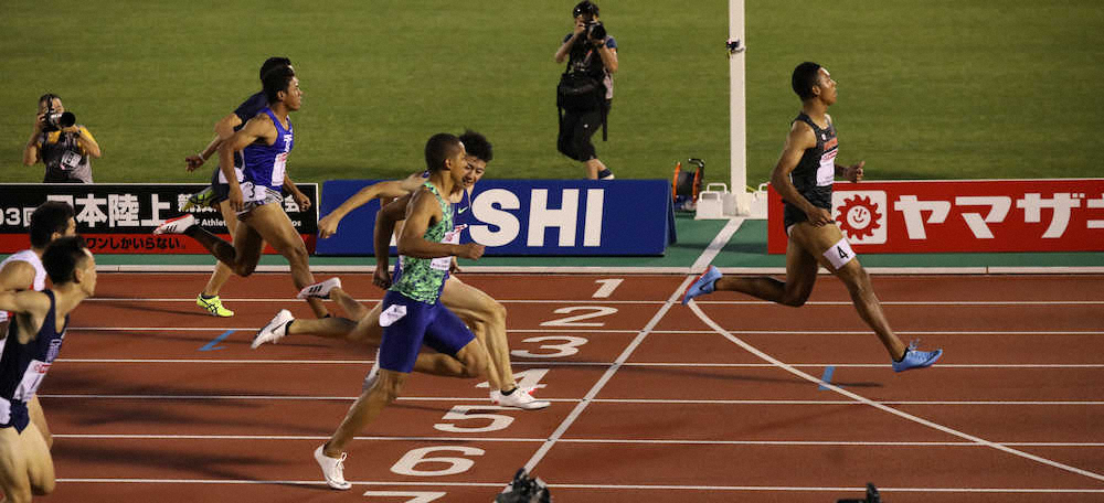 サニブラ頂く！9秒台バトル　いざ桐生と直接対決、28日100メートル決勝