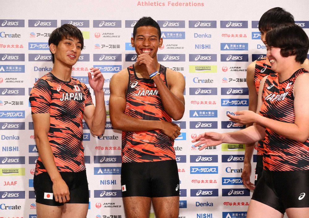 日本陸連　サニブラウンら世界選手権代表の男女10人を選出