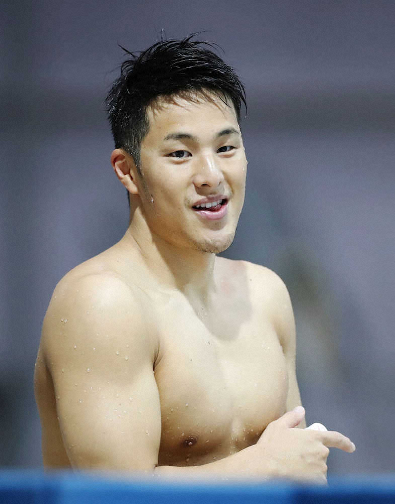 大也“新呼吸”で金メダルに期待　12日開幕水泳世界選手権