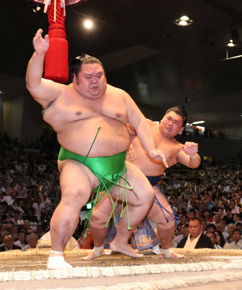 照強　安美錦の言葉に「こみ上げてくるものがあった」