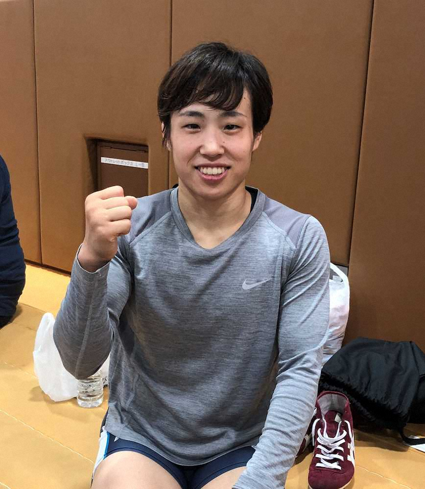 女子55キロ級・入江ななみ　姉に続き世界切符　目指すは「2人で金メダル」