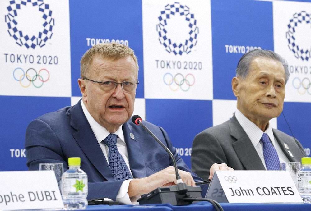 IOC　準備状況満足、コーツ氏「本番に100％備えたい」