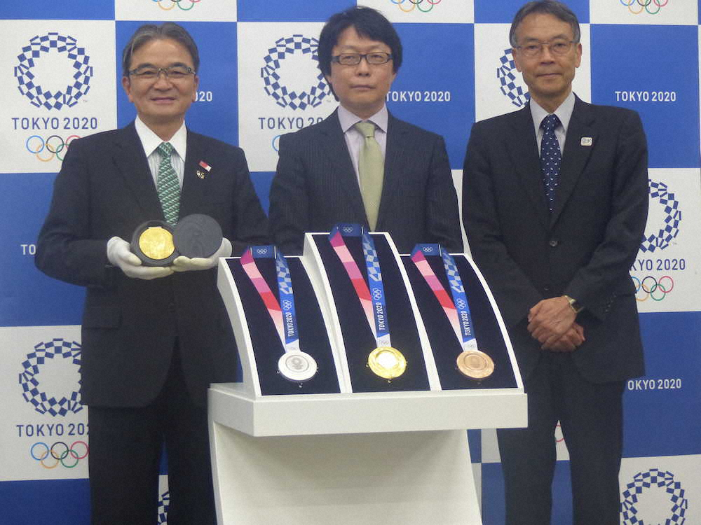 【画像・写真】東京五輪メダルをデザイン　川西純市氏、決定後1年間の“苦労”「のどから言葉が…」