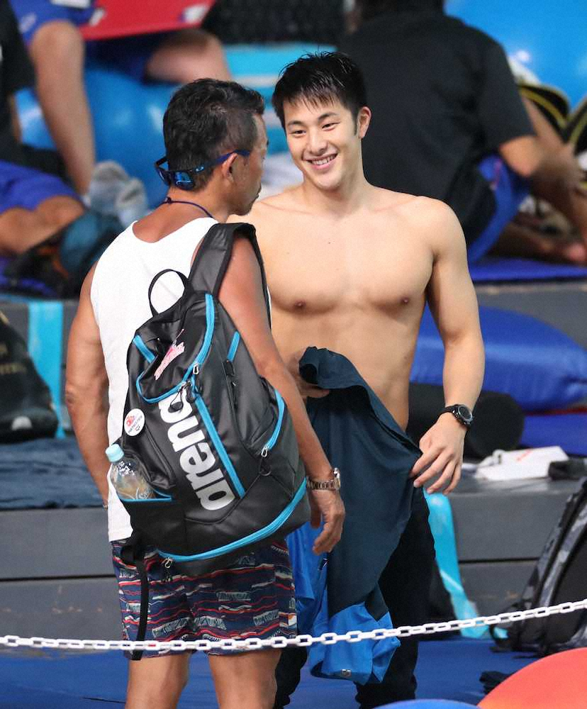 瀬戸、韓国の英雄と合同練習を計画　韓国の英雄から泳ぎを学ぶ意向