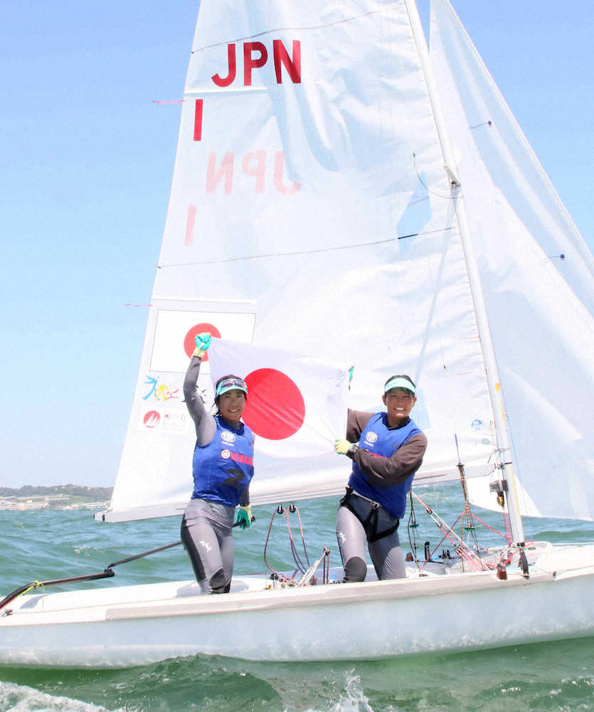 吉田愛・吉岡美帆組が銀メダル!東京五輪代表に内定 セーリング470級世界選手権