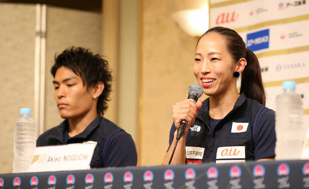 五輪で引退表明の野口　“つかむ”東京切符！「前のめりにならないように」