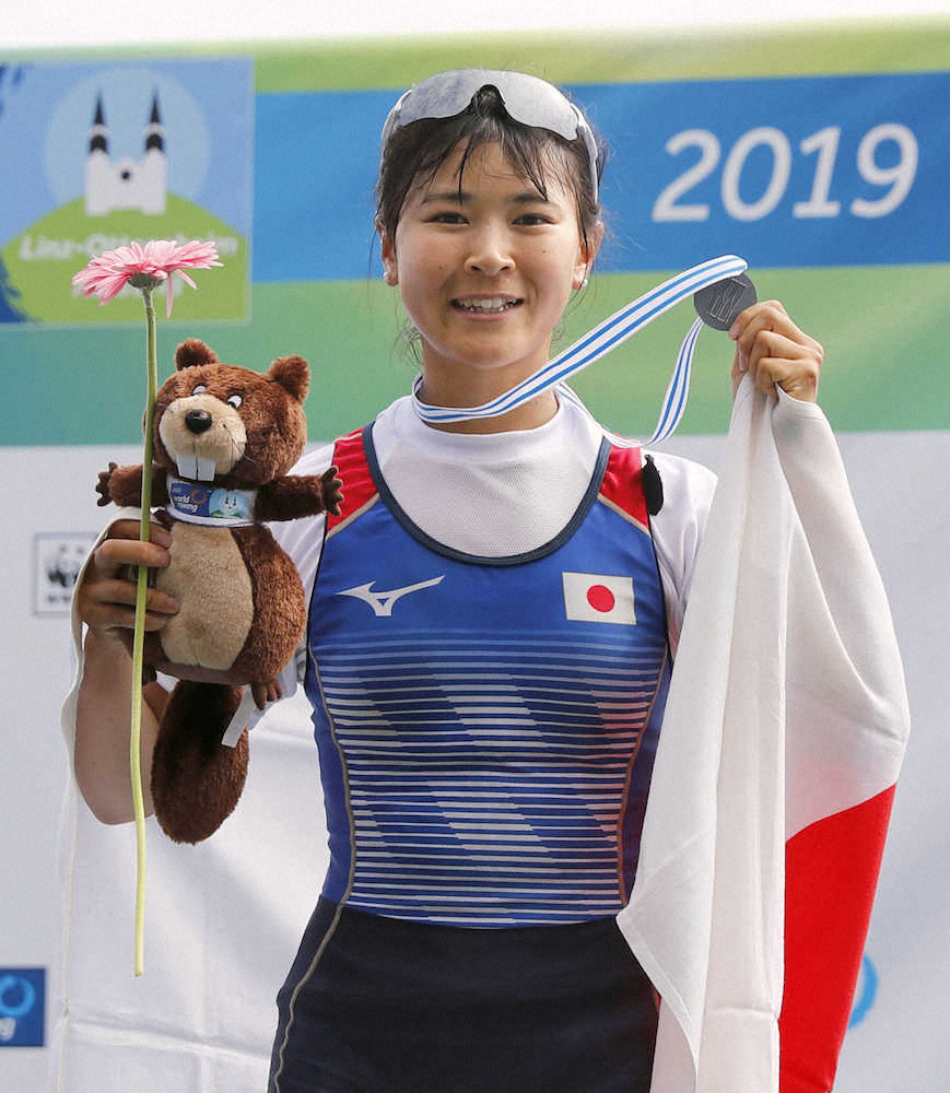 冨田、ボートで日本女子初の銀メダル！　非五輪種目も絶好アピール