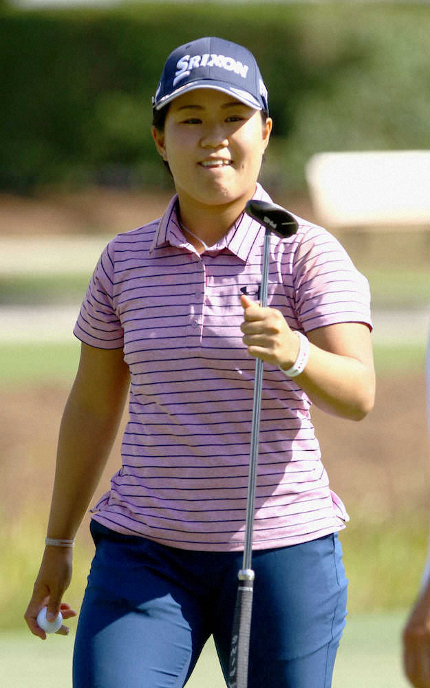 畑岡奈紗　6差9位に浮上「しっかり伸ばしたい」、米女子ツアー今季最終戦