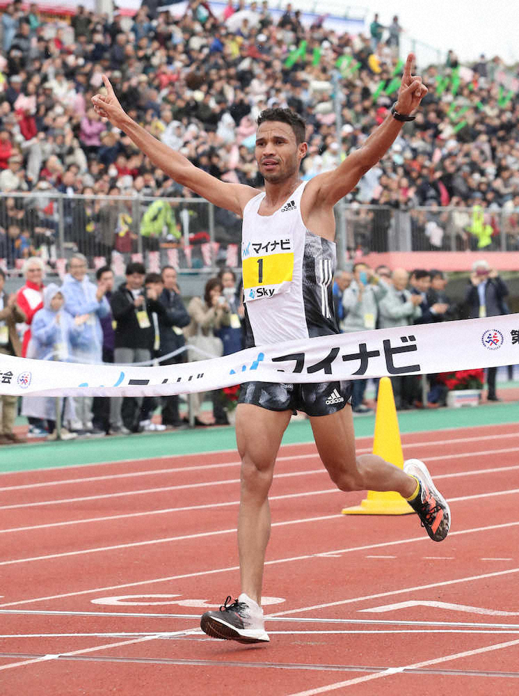 モロッコ五輪代表内定のダザが優勝　五輪では「表彰台に立てるように頑張りたい」