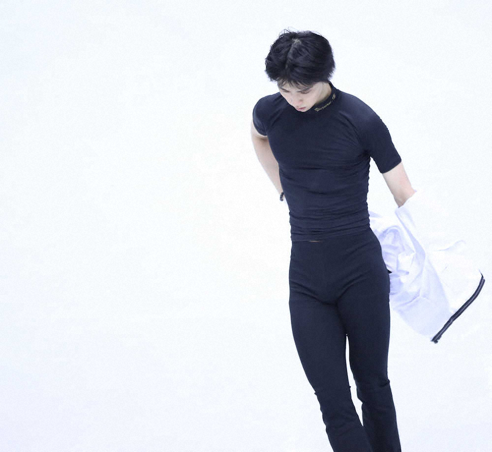 【画像・写真】羽生結弦4回転半にアタック　12月6日公式練習ドキュメント