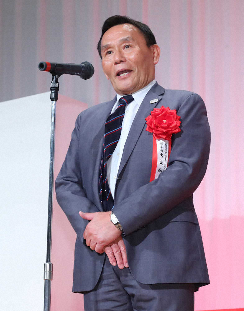 日本スポーツ振興センター・大東理事長　ラグビー代表を称賛「日本中が熱狂した」