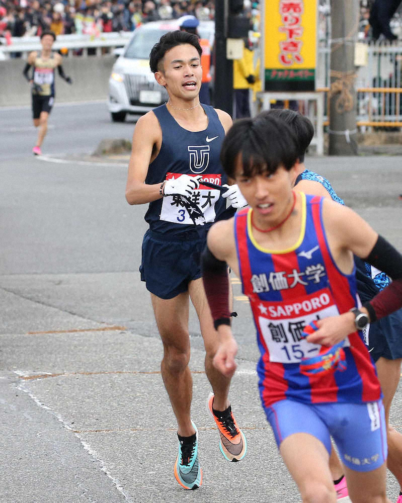 【箱根駅伝　2区】相沢が驚異の区間新　ハーフマラソンの日本記録も超えた！？