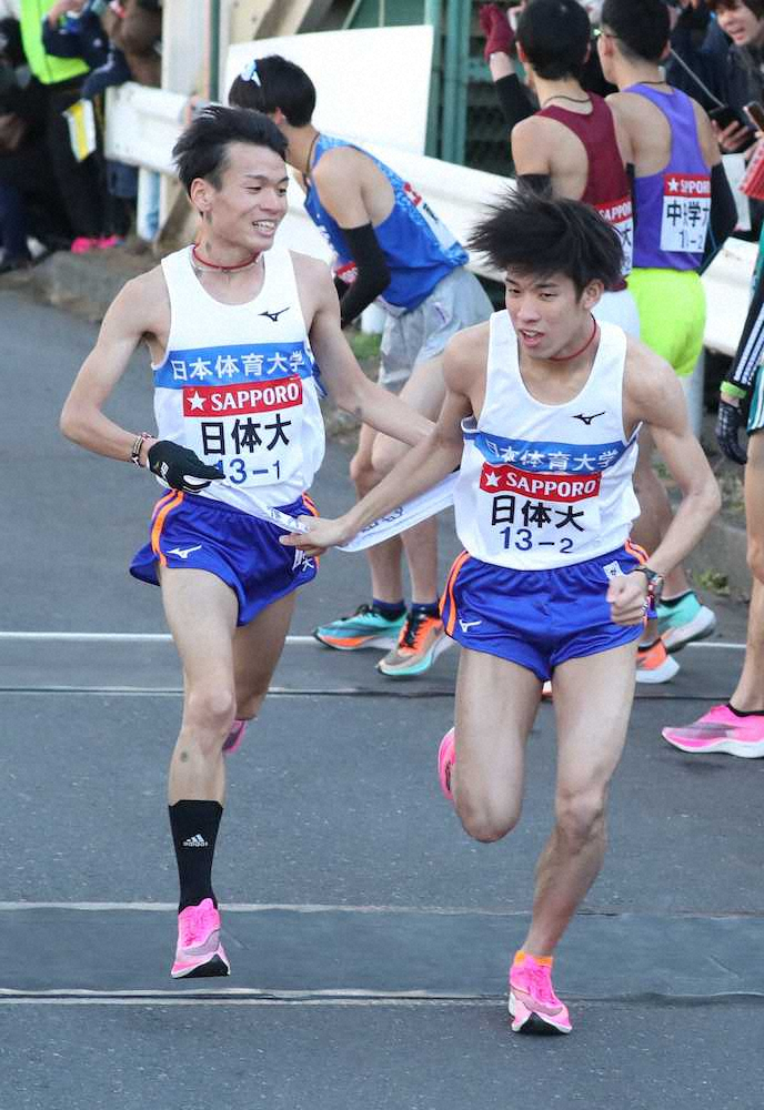 日体大　1区・池田が好スタートもブレーキ18位　復路で「シード権は確実に」