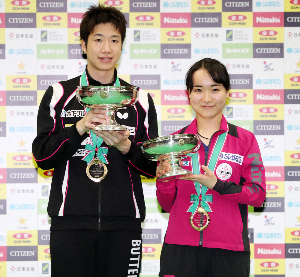 卓球五輪代表、新種目混合ダブルスは美誠＆水谷　倉嶋監督が急きょ発表「最もメダルに近いペア」