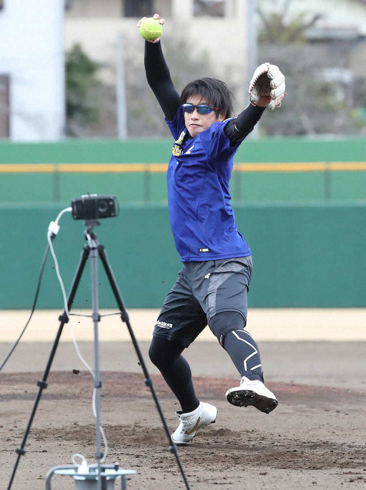 【画像・写真】ソフトボール・上野　3度目の五輪へじっくり調整　「私にとって集大成」