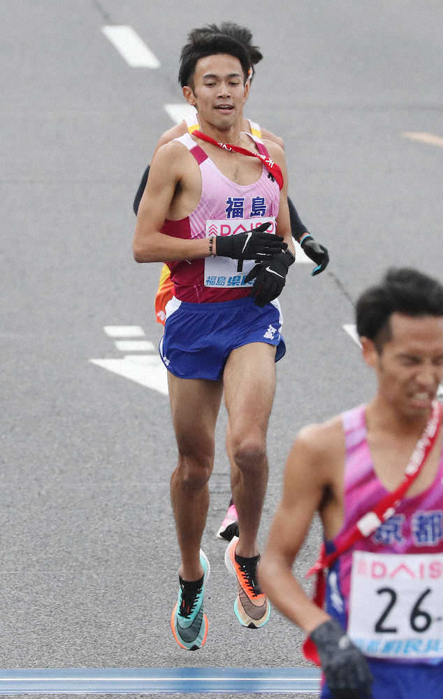 都道府県対抗男子駅伝・全区間区間賞　2区間で区間新、区間タイ記録