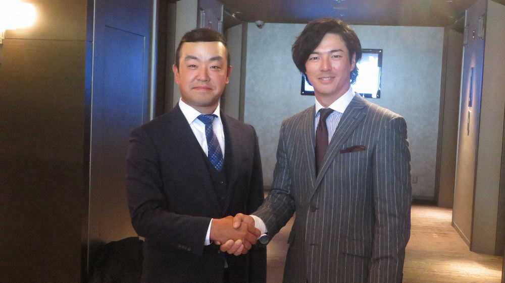 時松隆光が新選手会長就任「ファンを大事に」　前会長・石川は副会長兼PR担当で補佐